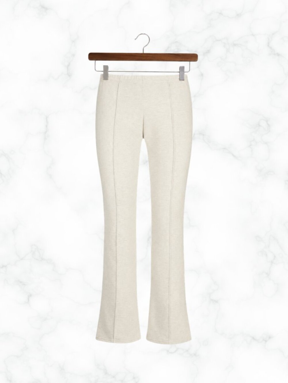 NWT | SKIMS Cotton Fleece Low Rise Slim Flare Pants Sweatpants